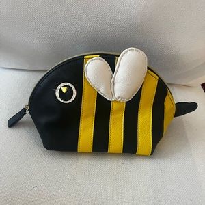 Betsy Johnson cosmetic case, bee